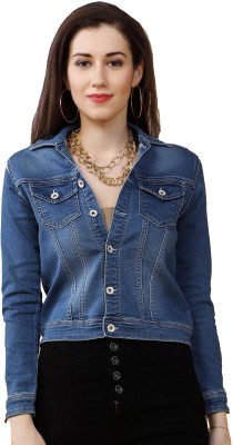 FCK-3 Full Sleeve Washed Women Denim Jacket