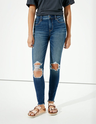 American Eagle Outfitters Slim Women Blue Jeans