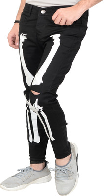 jaunier Boyfriend Men Black Jeans