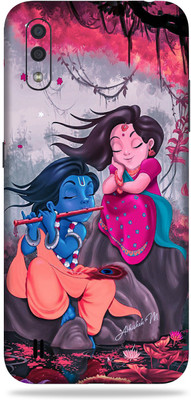 OggyBaba Samsung Galaxy M01 Core, M01Core Mobile Skin((Radha Krishna Skin With Glossy Finish))