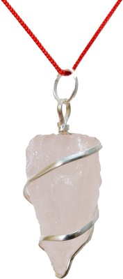 Astrodidi Rose Quartz Stone Pendant Natural Raw Rough Semi Precious Wire Wrapped Pink Crystal Love Gemstone Pendant Quartz Stone Pendant