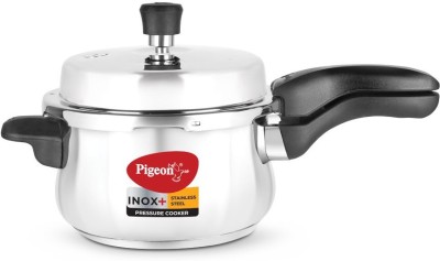Pigeon Inox Plus 5 L Induction Bottom Pressure Cooker (Stainless Steel)