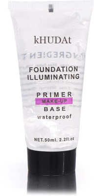 kHUDAt Face Makeup Primer 50ml Primer  - 50 ml(Transparent)