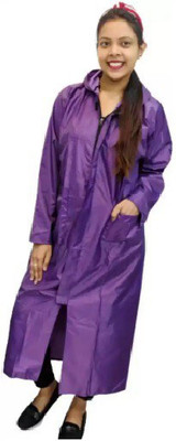 Commissary Solid Men & Women Raincoat