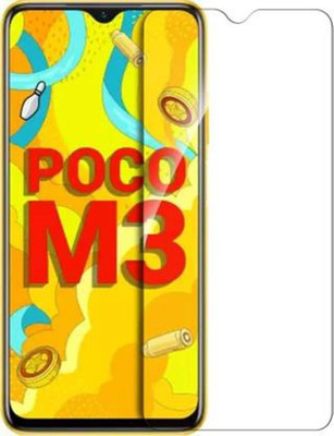 SRT Tempered Glass Guard for Poco M3(Pack of 1)