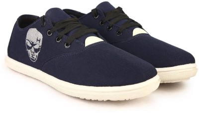 Kzaara Canvas Shoes For Men(Navy , 7)