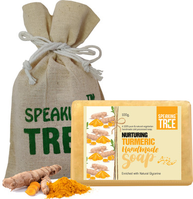 Speaking tree Turmeric Handmade Soap - 100 gms(100 g)