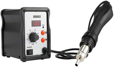 DMK 858 D Quick Hot Air Gun Rework Station 700 W Temperature Controlled(Conical Tip)