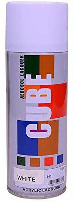 suman traders White Spray Paint 400 ml(Pack of 1)