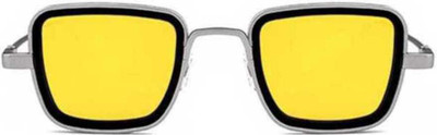 zendro Wayfarer Sunglasses(For Men & Women, Yellow)