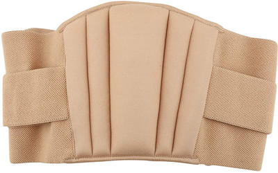TANISHKA EXPORT Lumbo Sacral Spinal Adjustable Beige Color Waist Belt Abdominal Belt(Beige)