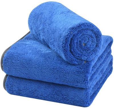carempire Microfiber Vehicle Washing  Cloth(Pack Of 3, 380 GSM)
