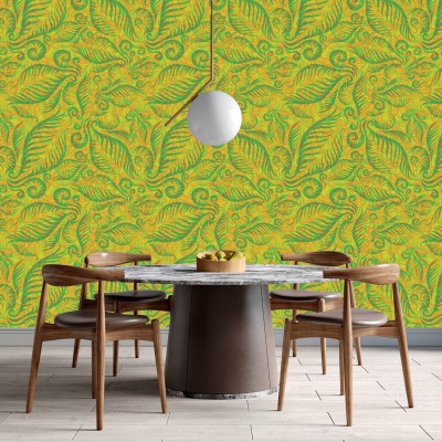 Imagine Printing Solutions Decorative Green Wallpaper(228 cm x 40 cm)