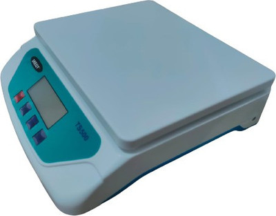 Skeisy 30KG*1GM HIGH QUALITY INOX-VIAVO WEIGHT MACHINE FOR KITCHEN/SHOP WITH POWER ADAPTOR Weighing Scale(White, SKY BLUE)