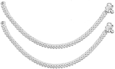 BZ Device Alloy Anklet(Pack of 2)