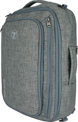 Urban Tribe Trans4mer v2.0 Ash Melange Multipurpose Laptop Backpack cum Messenger Bag cum overnighter cum Briefcase 20 L Laptop Backpack(Grey)