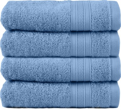 TRIDENT Cotton 500 GSM Hand Towel Set(Pack of 4)