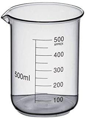 Digi2cart 500 ml Measuring Beaker(Pack of 1)