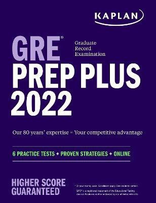 GRE Prep Plus 2022(English, Paperback, Kaplan Test Prep)