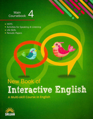 SRIJAN New Book Of Interactive English MAIN COURSEBOOK class - 4 ( A Multi - skill Course in English )(English, Paperback, J K GANGAL , MADHURIKA SINGH)