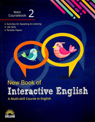 SRIJAN New Book Of Interactive English MAIN COURSEBOOK class - 2 ( A Multi - skill Course in English )(English, Paperback, J K GANGAL)