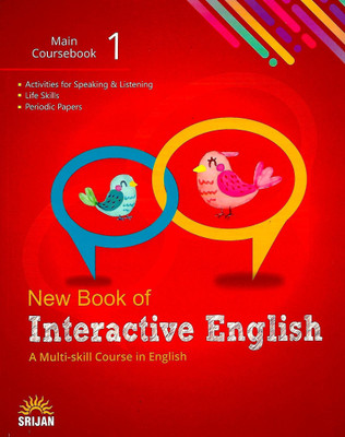 SRIJAN New Book Of Interactive English MAIN COURSEBOOK class - 1 ( A Multi - skill Course in English )(English, Paperback, J K GANGAL)