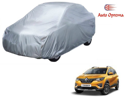 Auto Oprema Car Cover For Renault Triber (Without Mirror Pockets)(Silver)