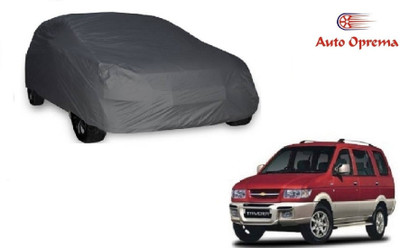 Auto Oprema Car Cover For Chevrolet Tavera (Without Mirror Pockets)(Grey)