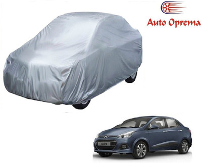 Auto Oprema Car Cover For Hyundai Xcent (Without Mirror Pockets)(Silver)