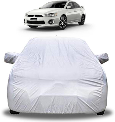 GoMechanic Car Cover For Mitsubishi Lancer (With Mirror Pockets)(Silver)