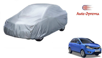Auto Oprema Car Cover For Tata Zest (Without Mirror Pockets)(Silver)