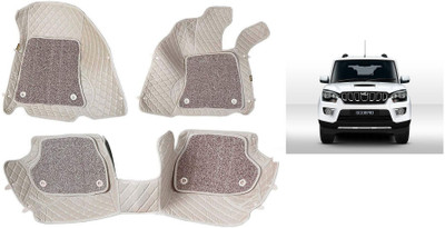 AYW Leatherite 7D Mat For  Mahindra New Scorpio(Beige)