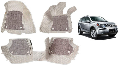 AYW Leatherite 7D Mat For  Mahindra XUV(Beige)