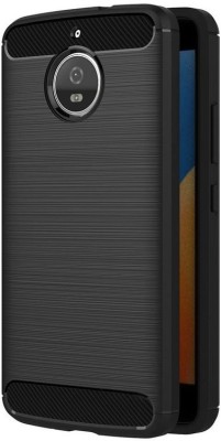 FITSMART Back Cover for Motorola Moto E4 Plus / Motorola Moto E Plus (4th Gen.) / XT1770(Black, Shock Proof, Silicon, Pack of: 1)
