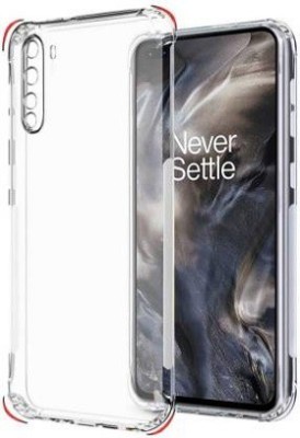 Foncase Back Cover for Oneplus Nord(Transparent, Camera Bump Protector, Silicon, Pack of: 1)