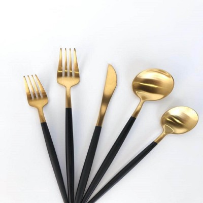 ANGIE HOMES. CO CT-01 Brass Cutlery Set(Pack of 5)