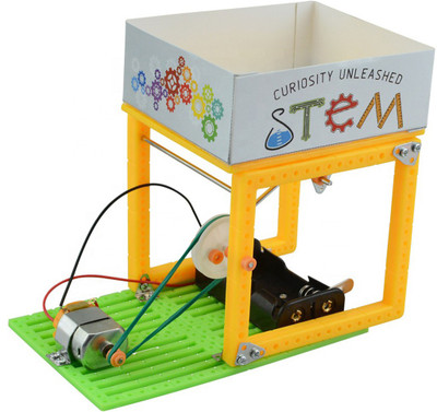 KitsGuru DIY STEM electric sifter teaching model kids school education technology Educational Electronic Hobby Kit