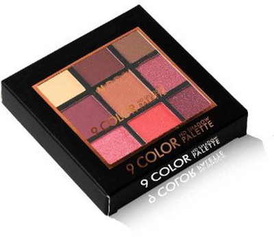 FLENGO The 9 Color New Hd Eyeshadow Palette 9 g(shade-01)