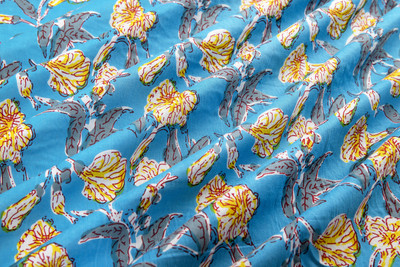 Ravaiyaa - Attitude Is Everything Cotton Blend Floral Print Multipurpose Running Fabric