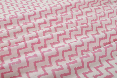Ravaiyaa - Attitude Is Everything Cotton Blend Chevron/Zig Zag Multipurpose Running Fabric
