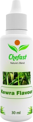 Chefast Kewra Flavour Baking Essence for Cake, Ice-Cream, Chocolates, Milkshakes,Indian Sweets And Beverages Kewra Liquid Food Essence(30 ml)