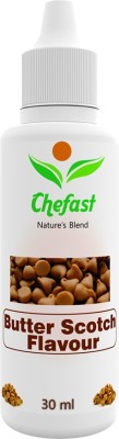 Chefast Butter Scotch Flavour Baking Essence for Cake, Ice-Cream, Chocolates, Milkshakes,Indian Sweets And Beverages Butterscotch Liquid Food Essence(30 ml)