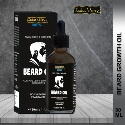 Indus Valley Men's Beard And Growth Hair Oil(30 ml)