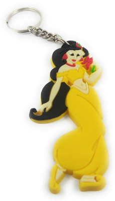 Key Era Princess Cinderella Lady NO13 Cartoon Single Side Keyring Key Chain