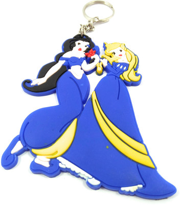 Key Era Princess Lady Cinderella No19 Cartoon Single Side Keyring Key Chain