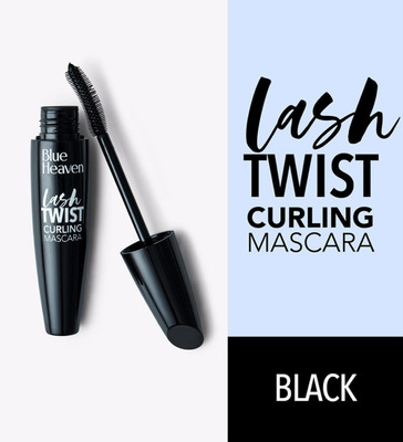 BLUE HEAVEN Lash Twist Curling Mascara Pack of 2 24 ml(Black)