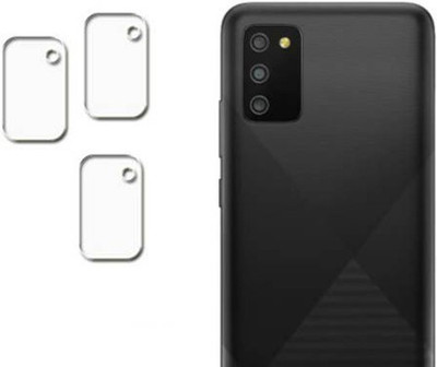 DAFFIN Back Camera Lens Glass Protector for Samsung Galaxy M02s(Pack of: 3)