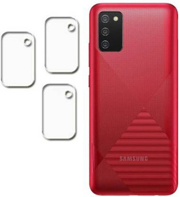 DAFFIN Back Camera Lens Glass Protector for Samsung Galaxy M02s(Pack of: 3)