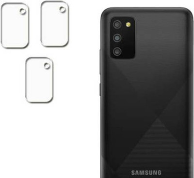 DAFFIN Back Camera Lens Glass Protector for Samsung Galaxy M02s(Pack of: 3)