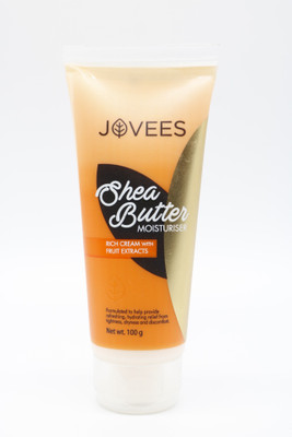 15% OFF on JOVEES Shea Butter Moisturiser With Fruit Extracts(100 g) 15% OFF on JOVEES Shea Butter Moisturiser With Fruit Extracts(100 g)